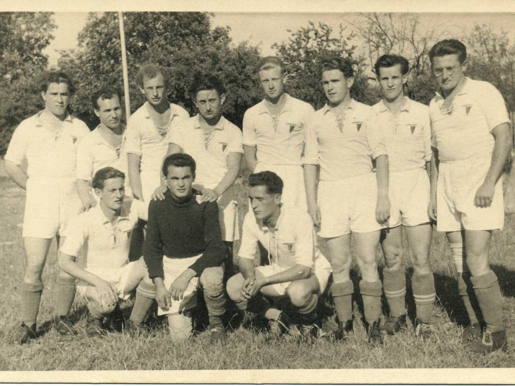 I. mužstvo ŠK Nová Baňa v roku 1947